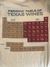 Periodic Table of Texas Wine SS Khaki