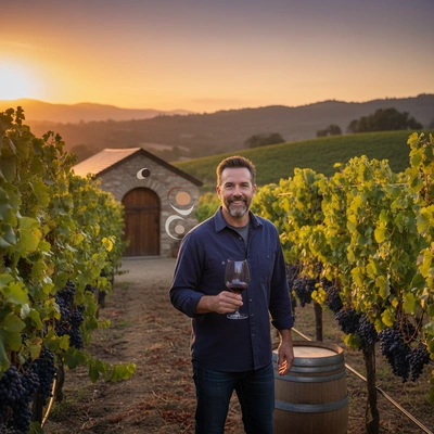 Jeffry Bramlett, winemaker and proprietor of Cicada Cellars